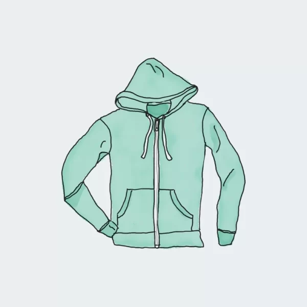 Dummy Hoodie with Zipper